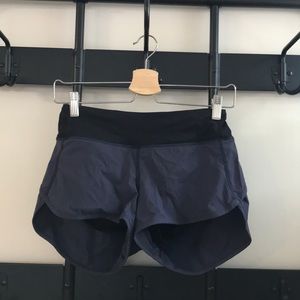 NEVER WORN RARE Lulu Lemon Speed Shorts